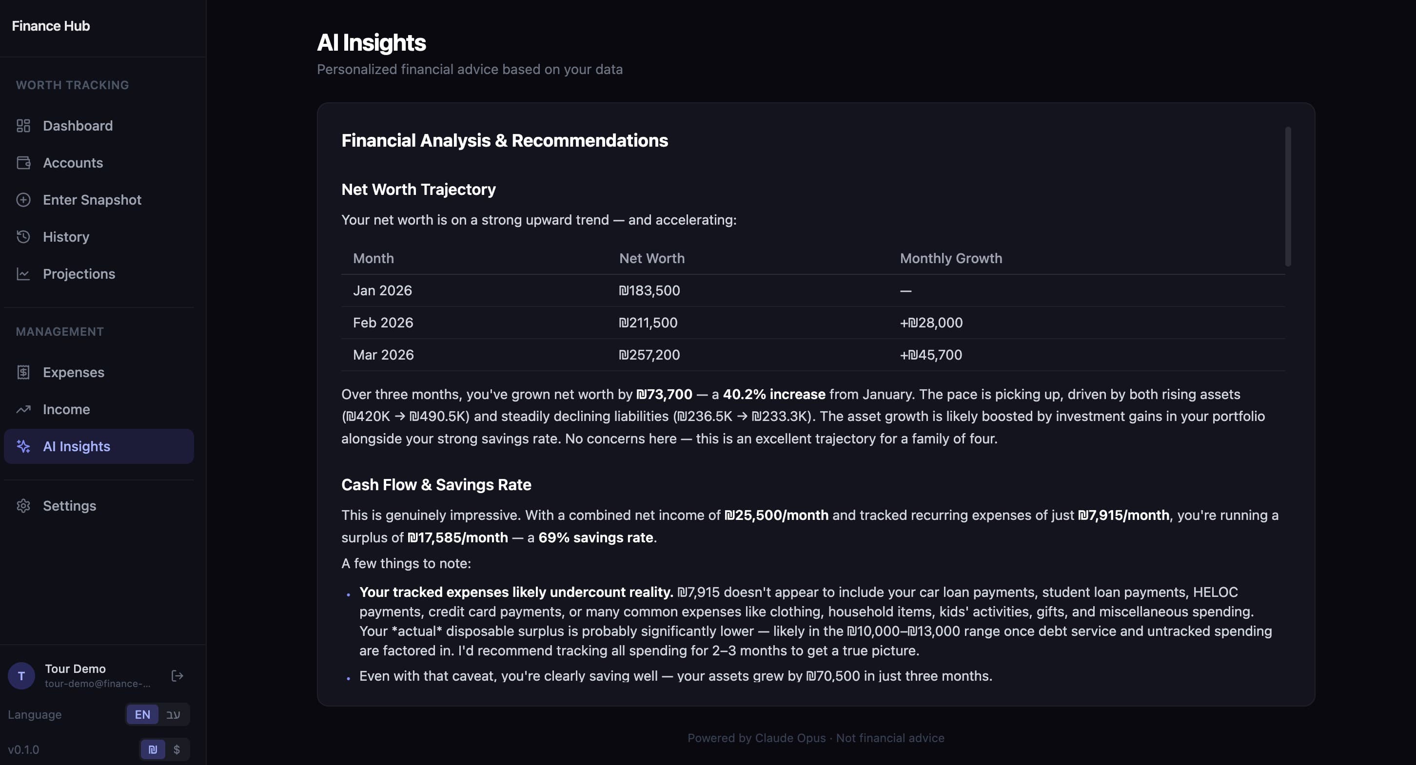 Finance Hub screenshot 3